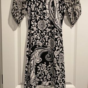 White House Black Market scoop neck dress